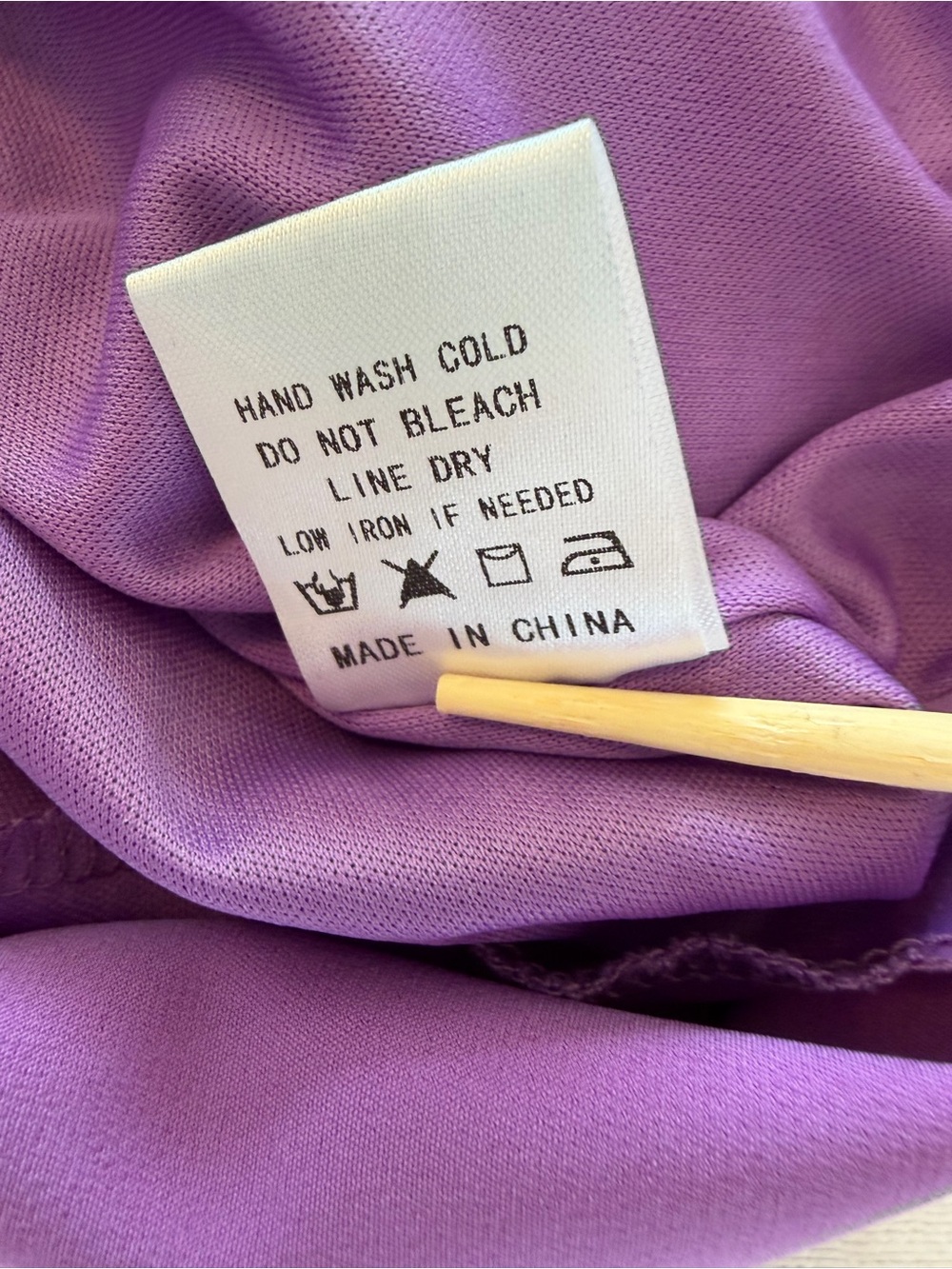 Tea & Cup Purple‎ Belted Midi Pencil Skirt Size M Office Chic Career Wear - Picture 6 of 10